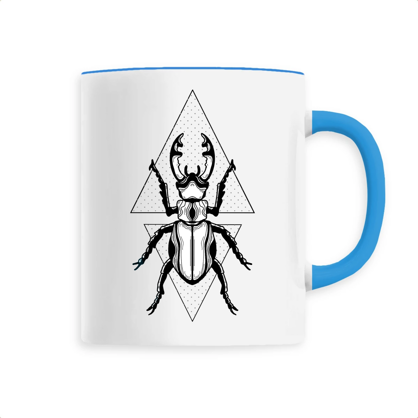 Beetle | Mug céramique | Bleu