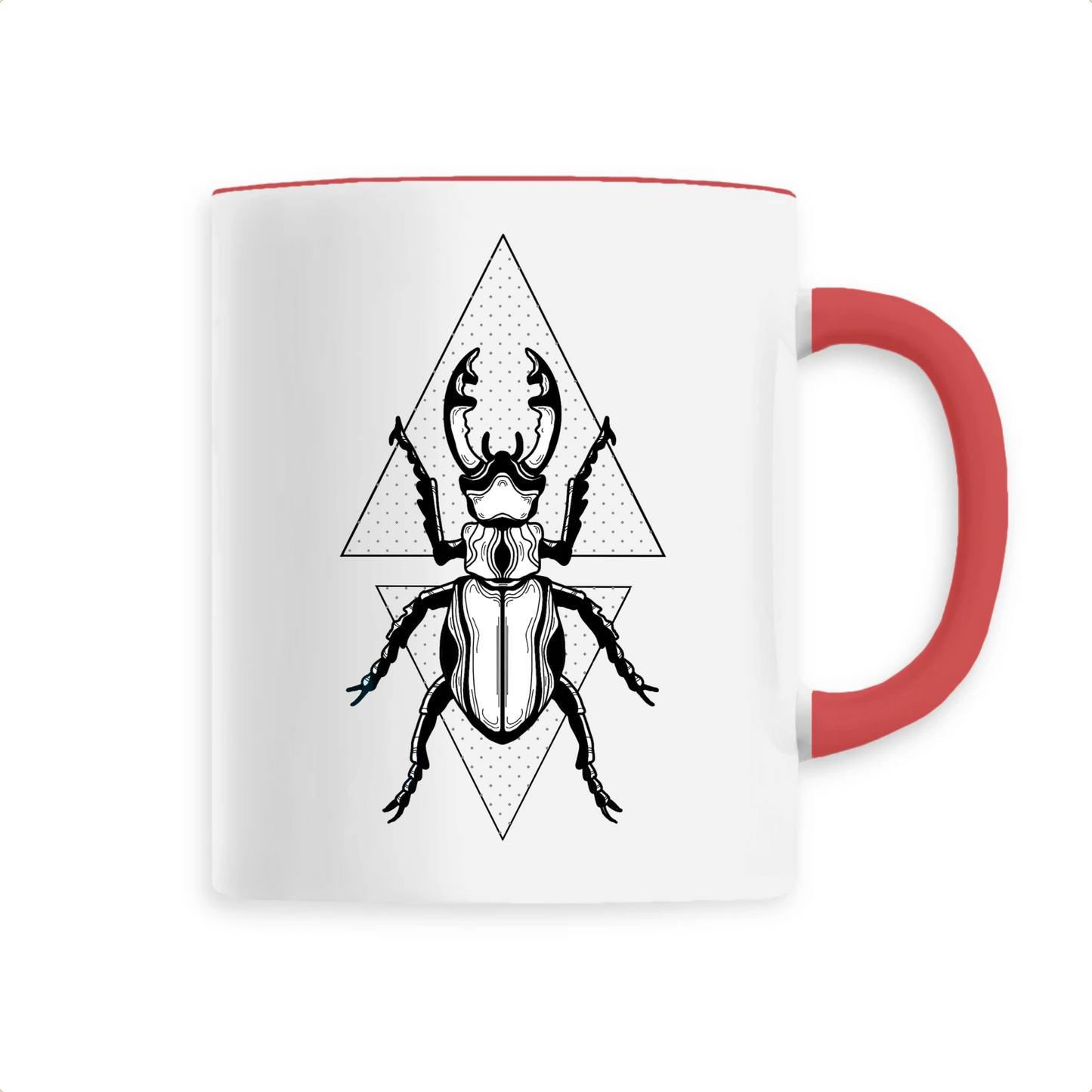 Beetle | Mug céramique | Rouge