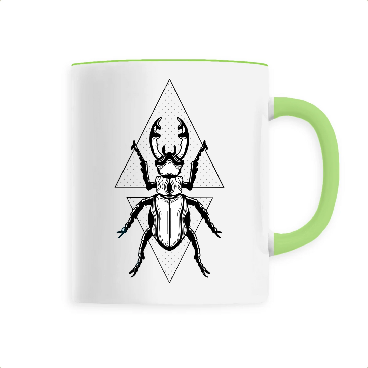 Beetle | Mug céramique | Vert