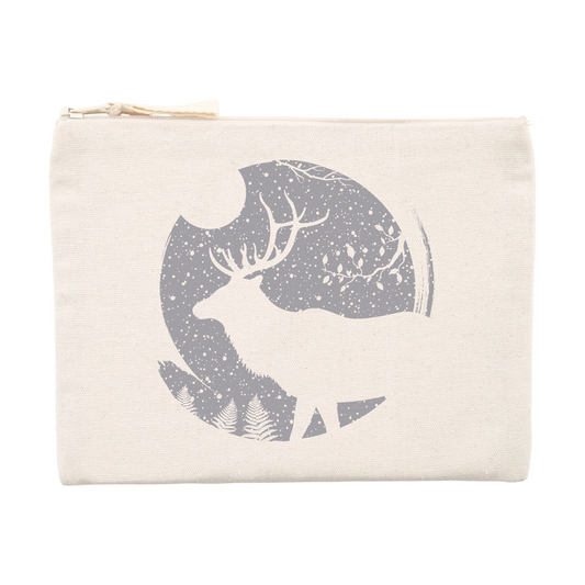 Cerf | Pochette - Trousse | Beige