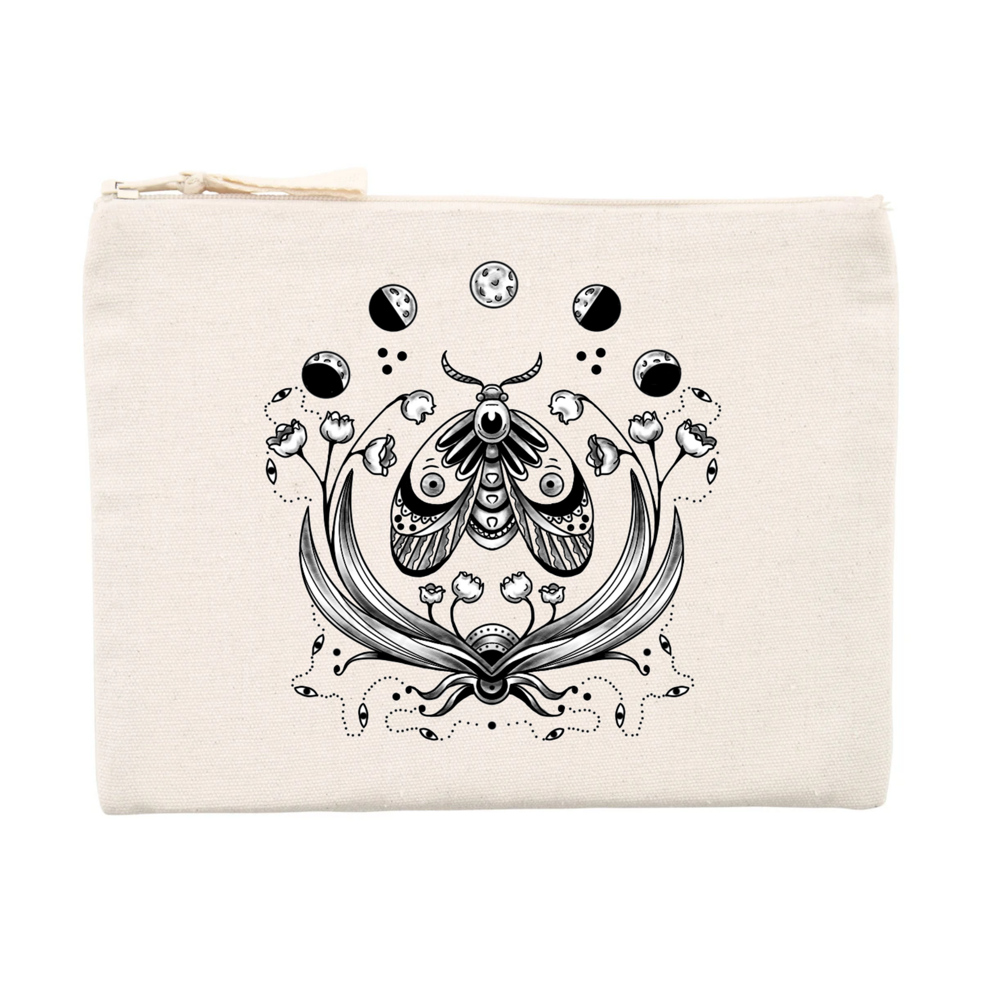 Magic Moth | Pochette - Trousse | Beige