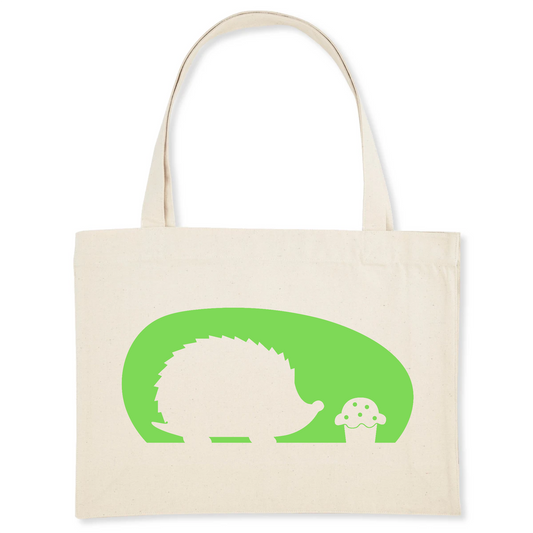 Sac Totebag coton bio | graphisme hérisson