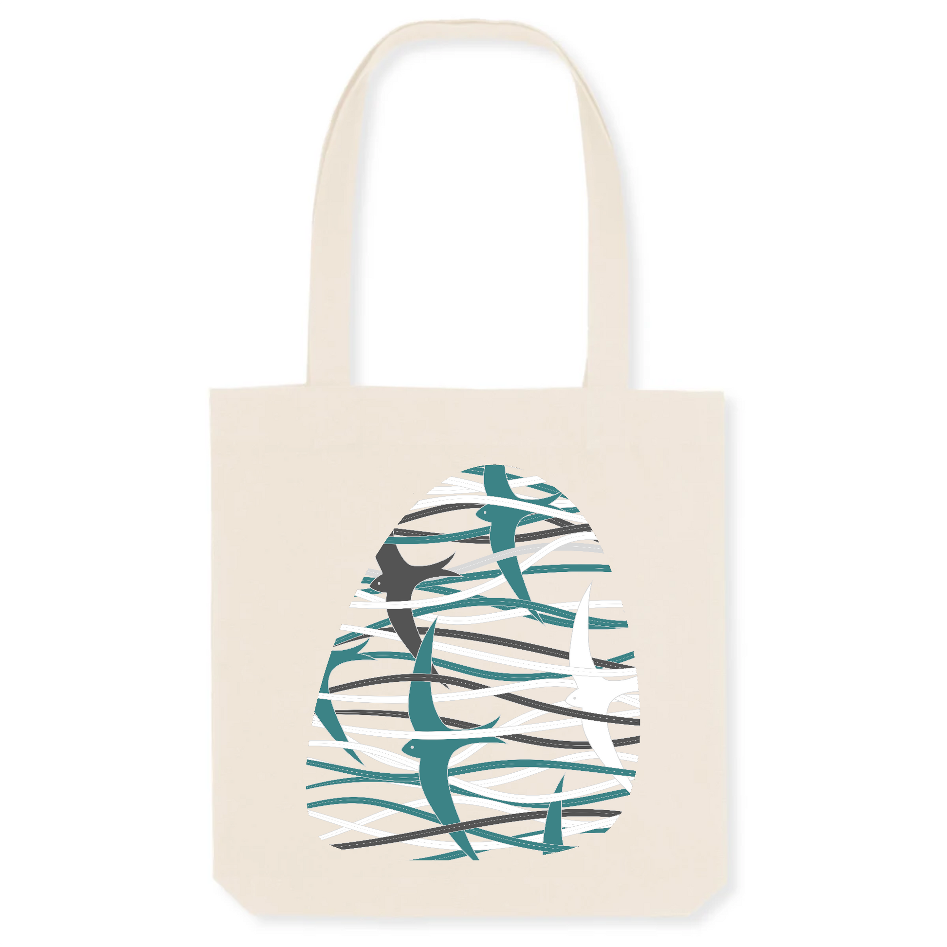 In the wind | T-shirt Unisexe - Coton BIO - CREATOR | Blanc