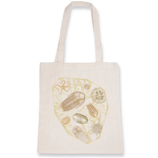 Trilobites | Totebag - 100% coton BIO | Blanc