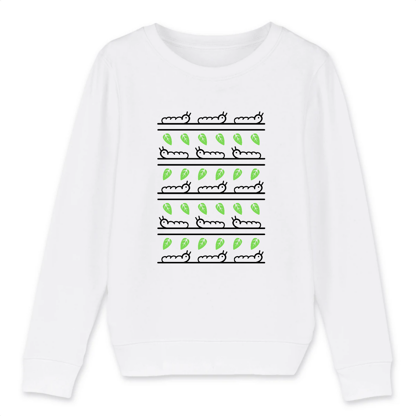 Procession | Sweat-shirt Enfant Bio - MINI CHANGER | Blanc