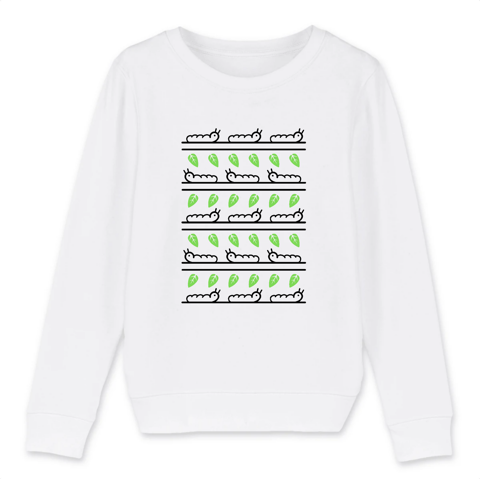 Procession | Sweat-shirt Enfant Bio - MINI CHANGER | Blanc