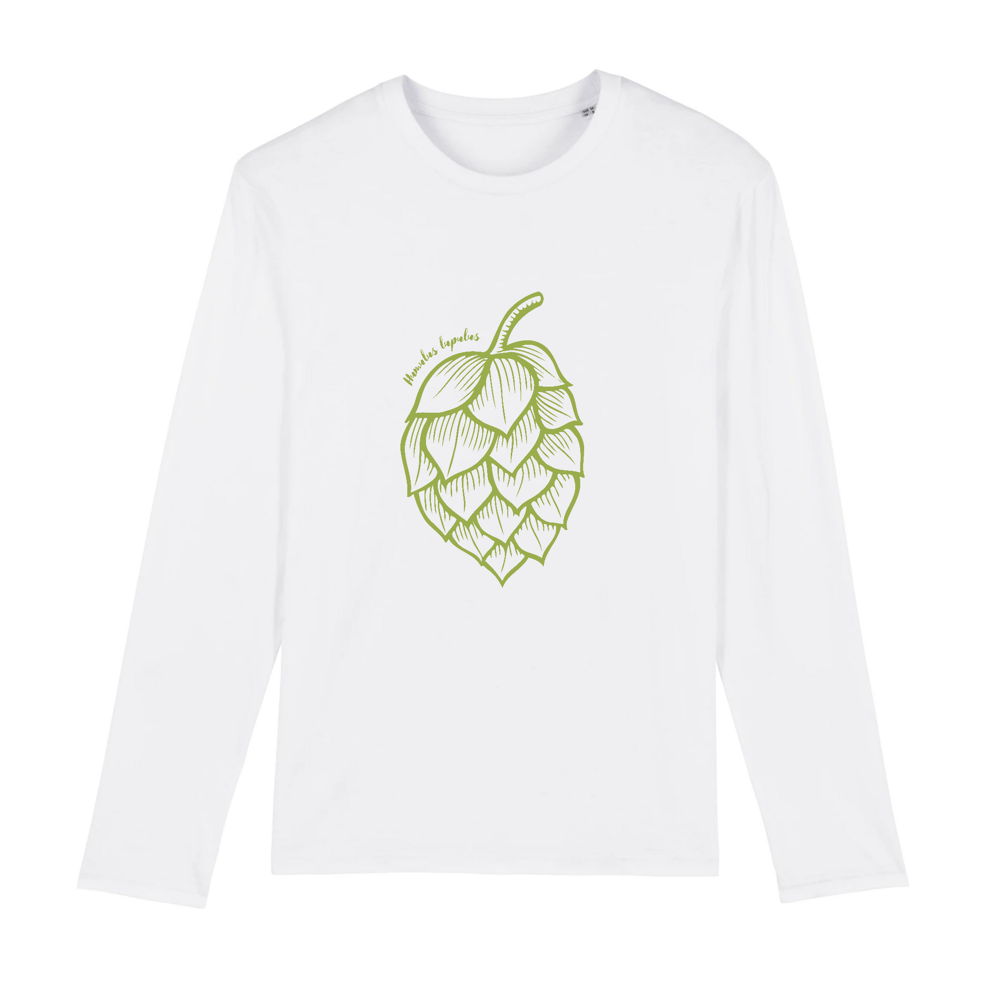 Humulus lupulus | SHUFFLER - T-shirt manches longues | Blanc