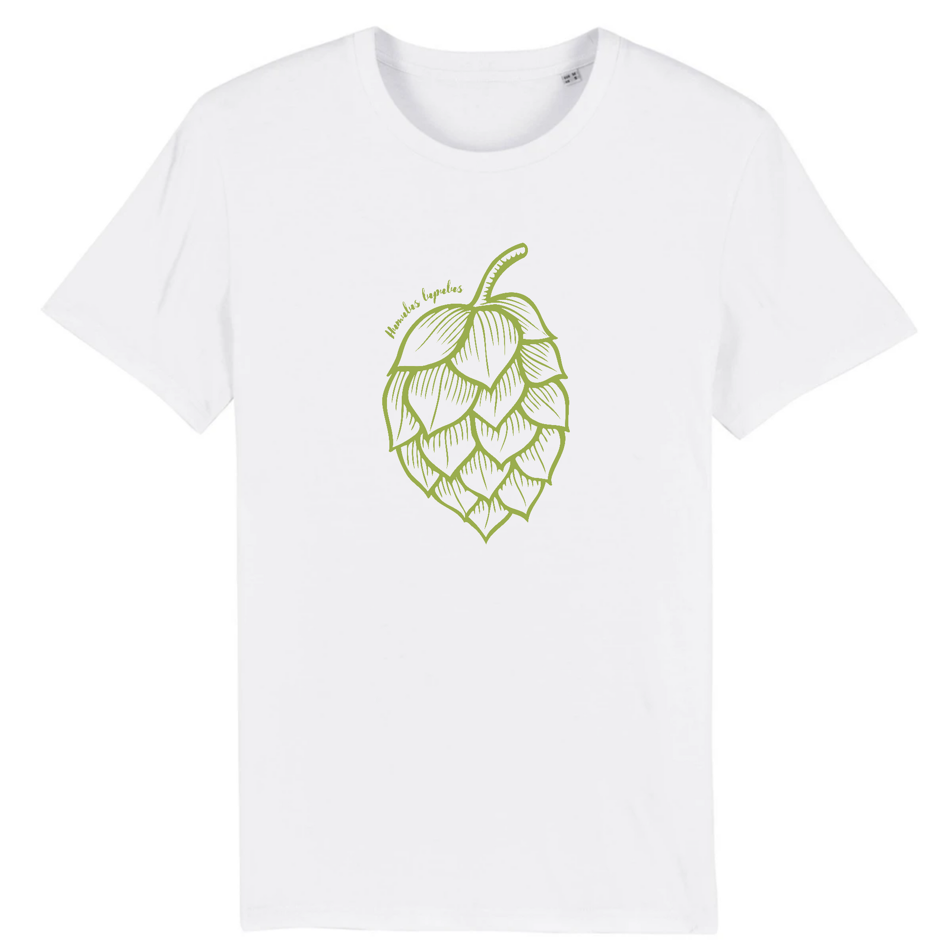 Humulus lupulus | T-shirt Unisexe - Coton BIO - CREATOR | Blanc
