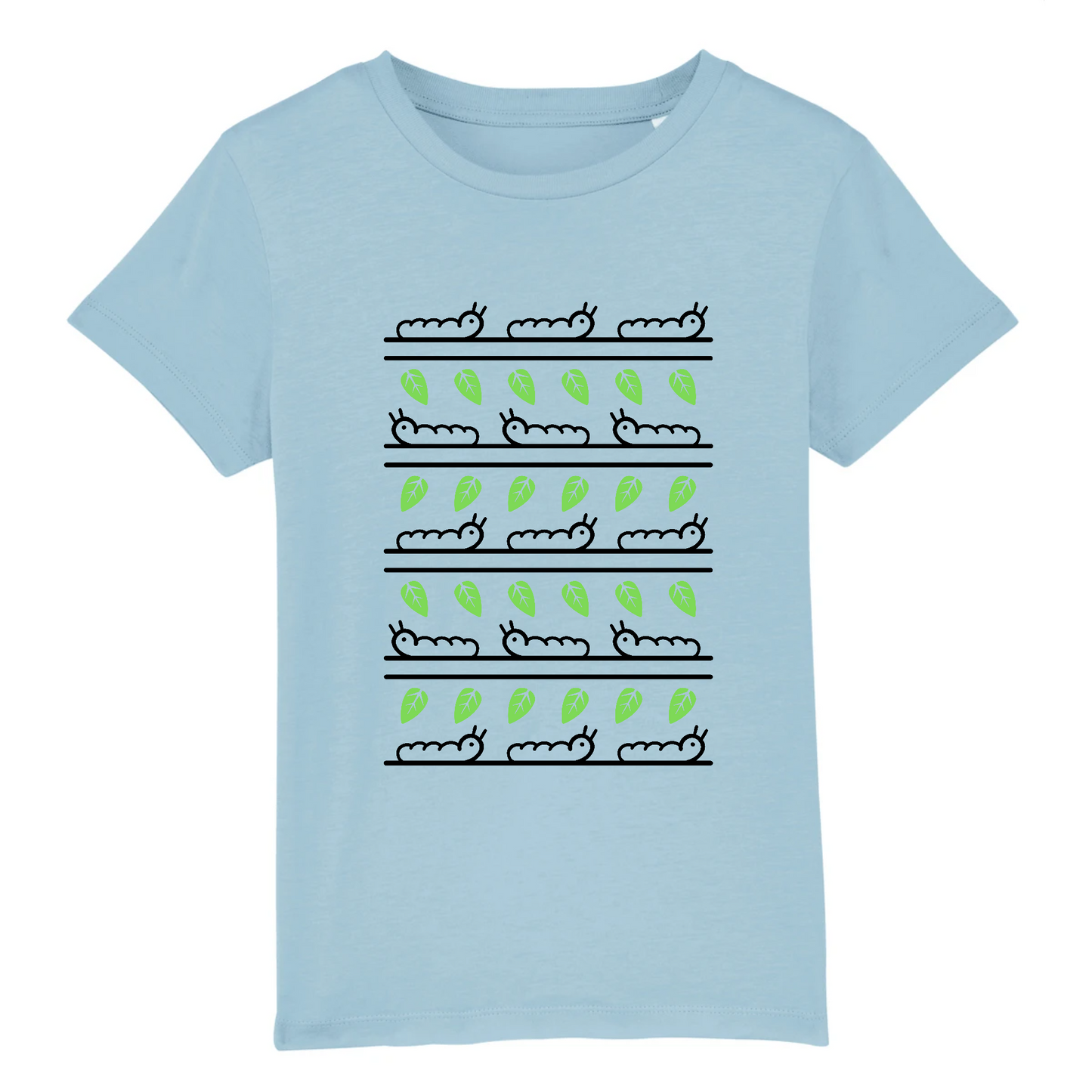 Procession | T-shirt Enfant - Coton bio - MINI CREATOR | Bleu