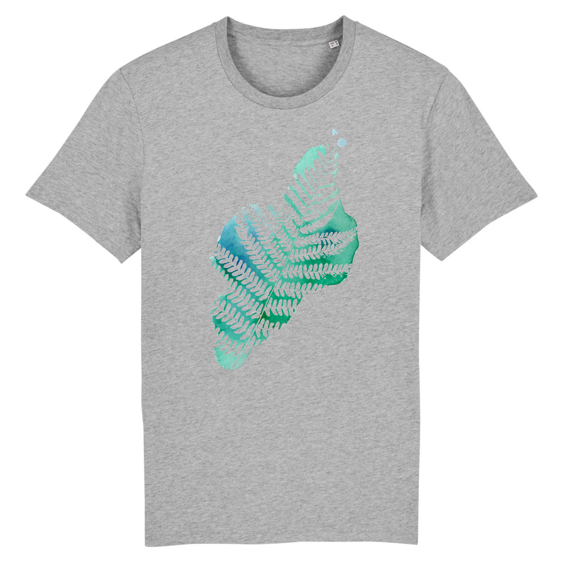 Ptéridophyte | T-shirt Unisexe - Coton BIO - CREATOR | Gris
