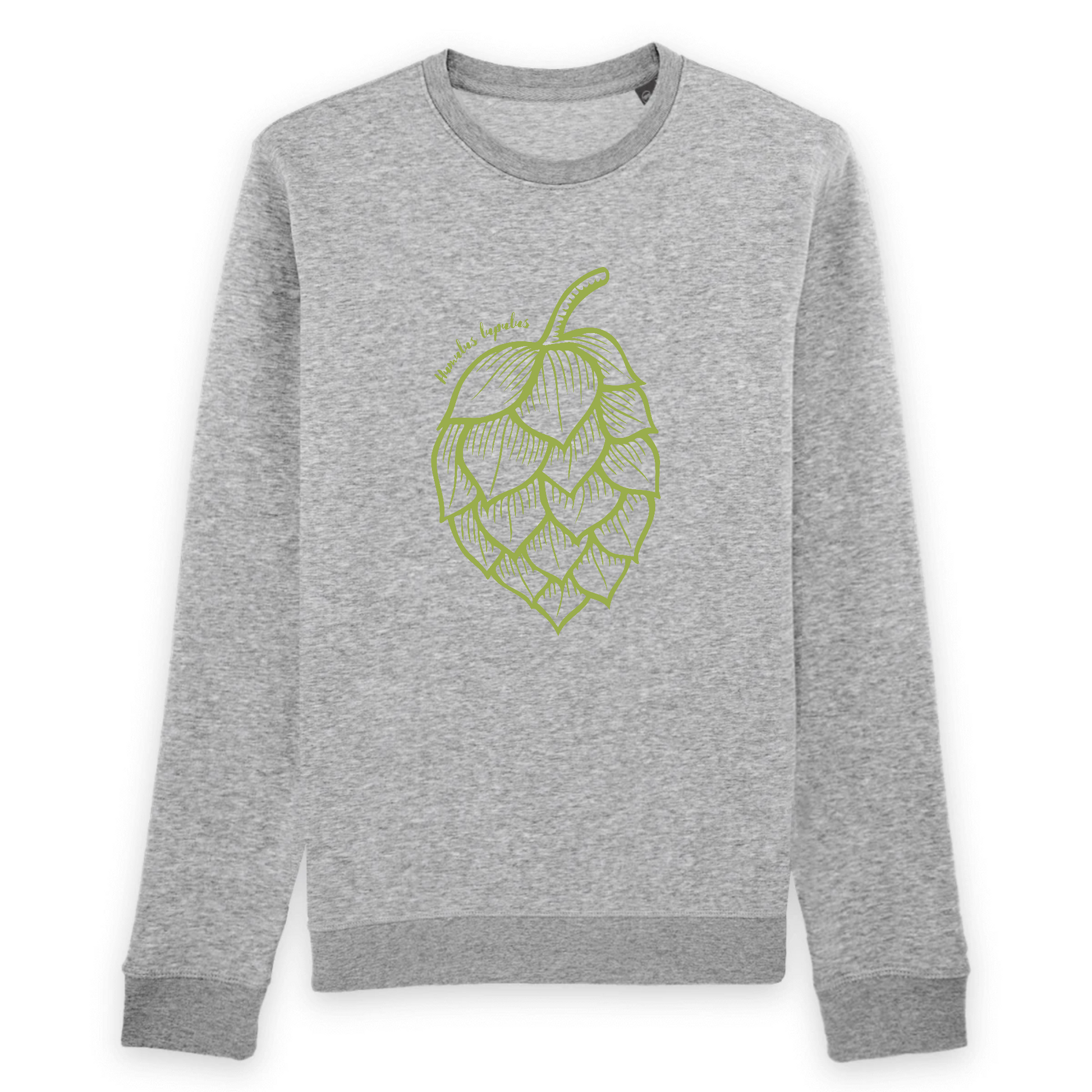 Humulus lupulus | Sweat BIO Unisexe - K4025 | Gris