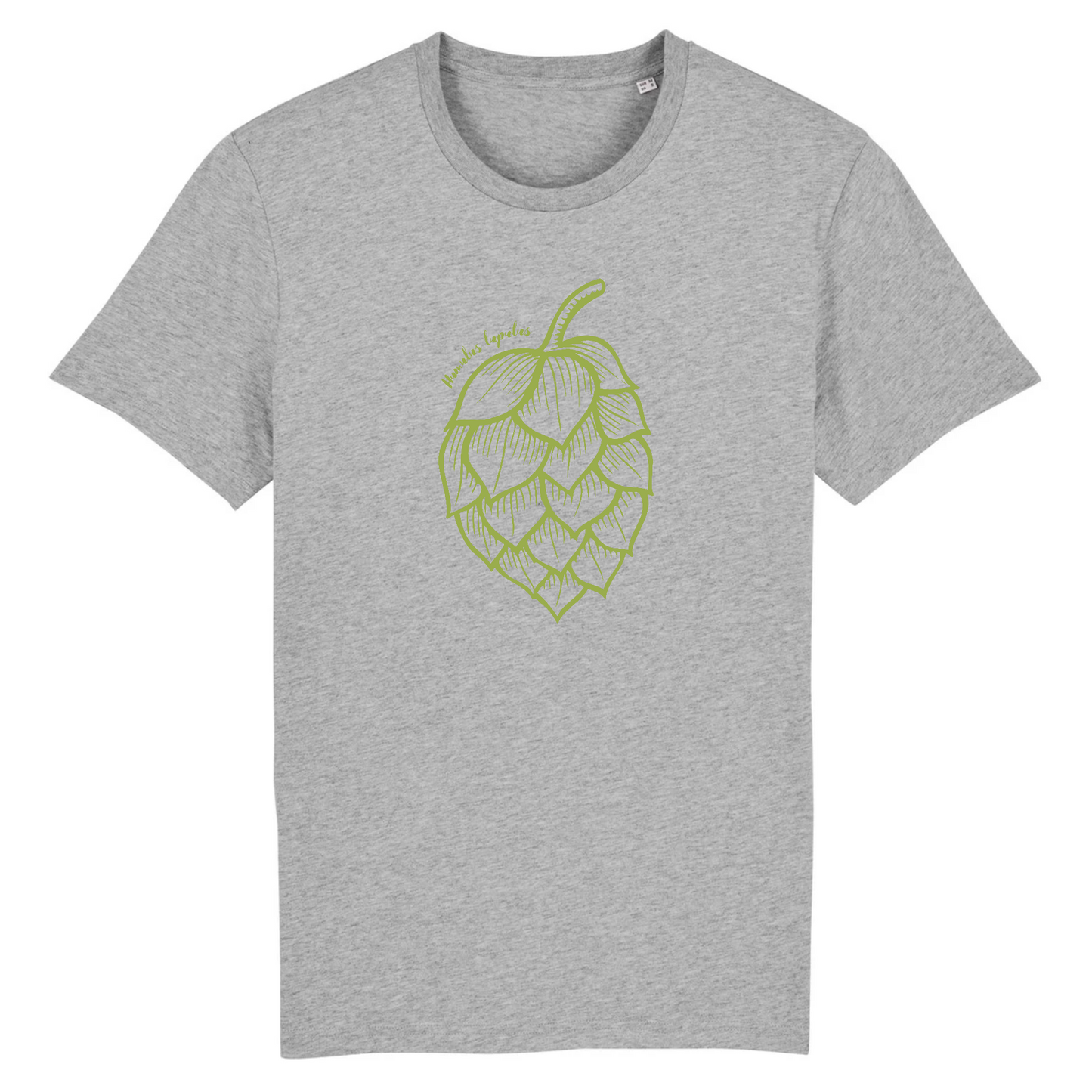 Humulus lupulus | T-shirt Unisexe - Coton BIO - CREATOR | Gris