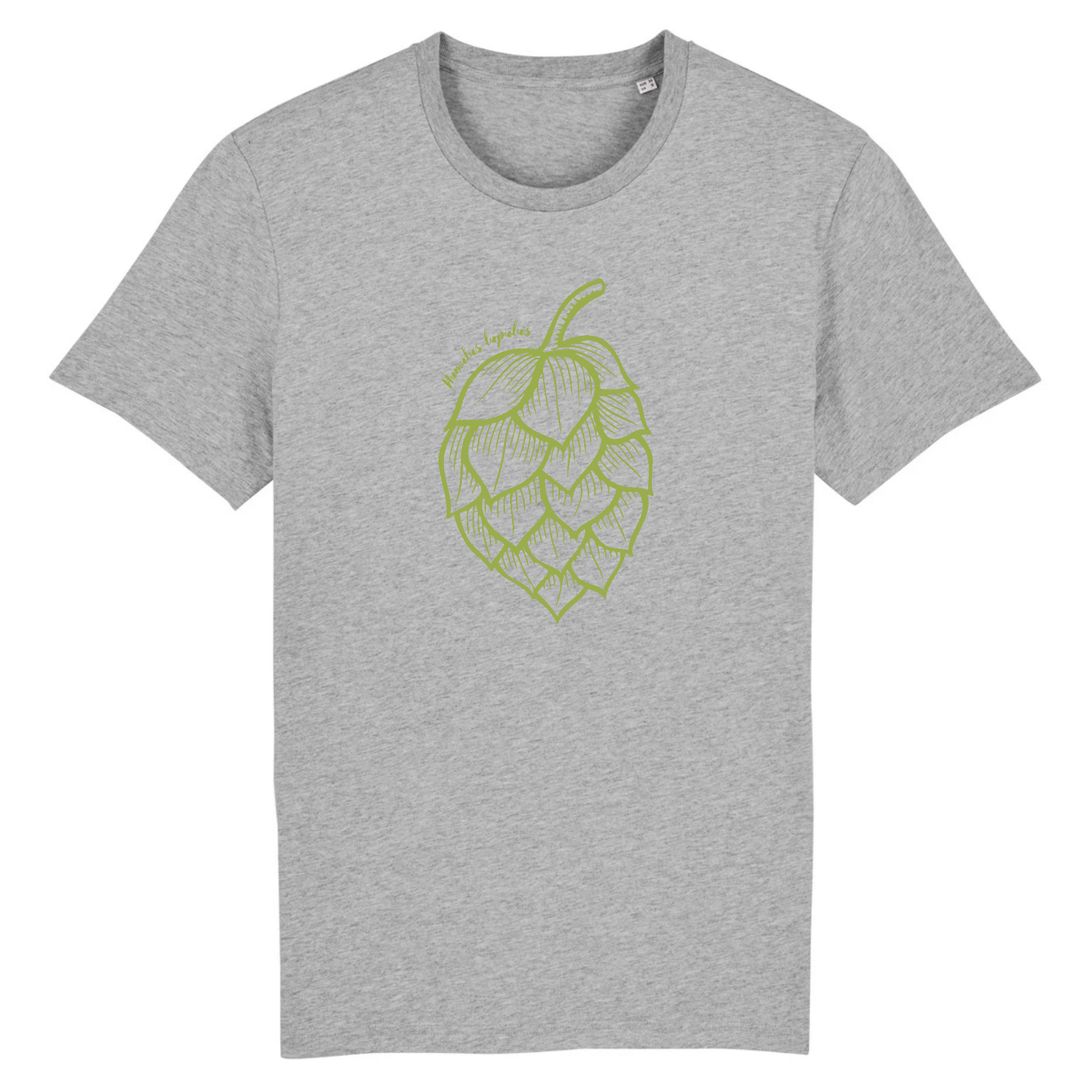 Humulus lupulus | T-shirt Unisexe - Coton BIO - CREATOR | Gris