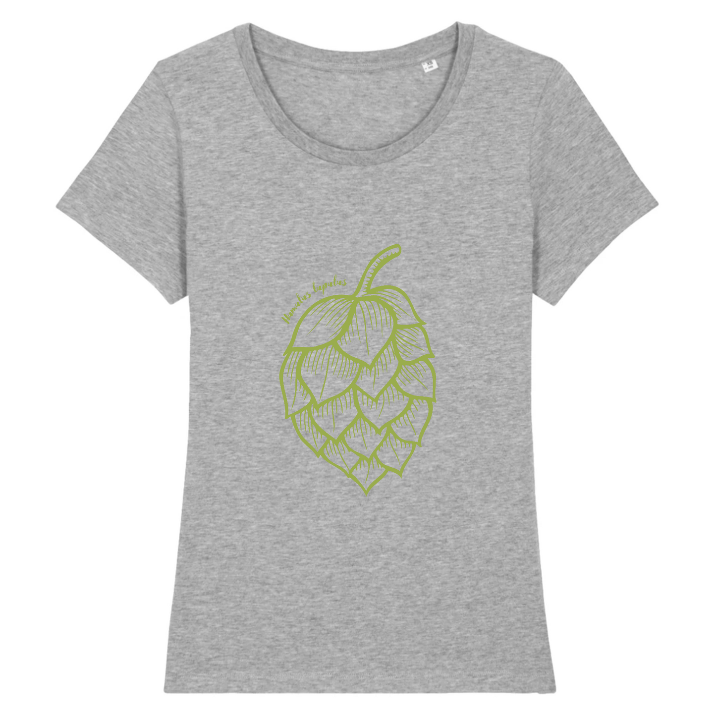 Humulus lupulus | T-shirt Femme 100% Coton BIO - EXPRESSER | Gris
