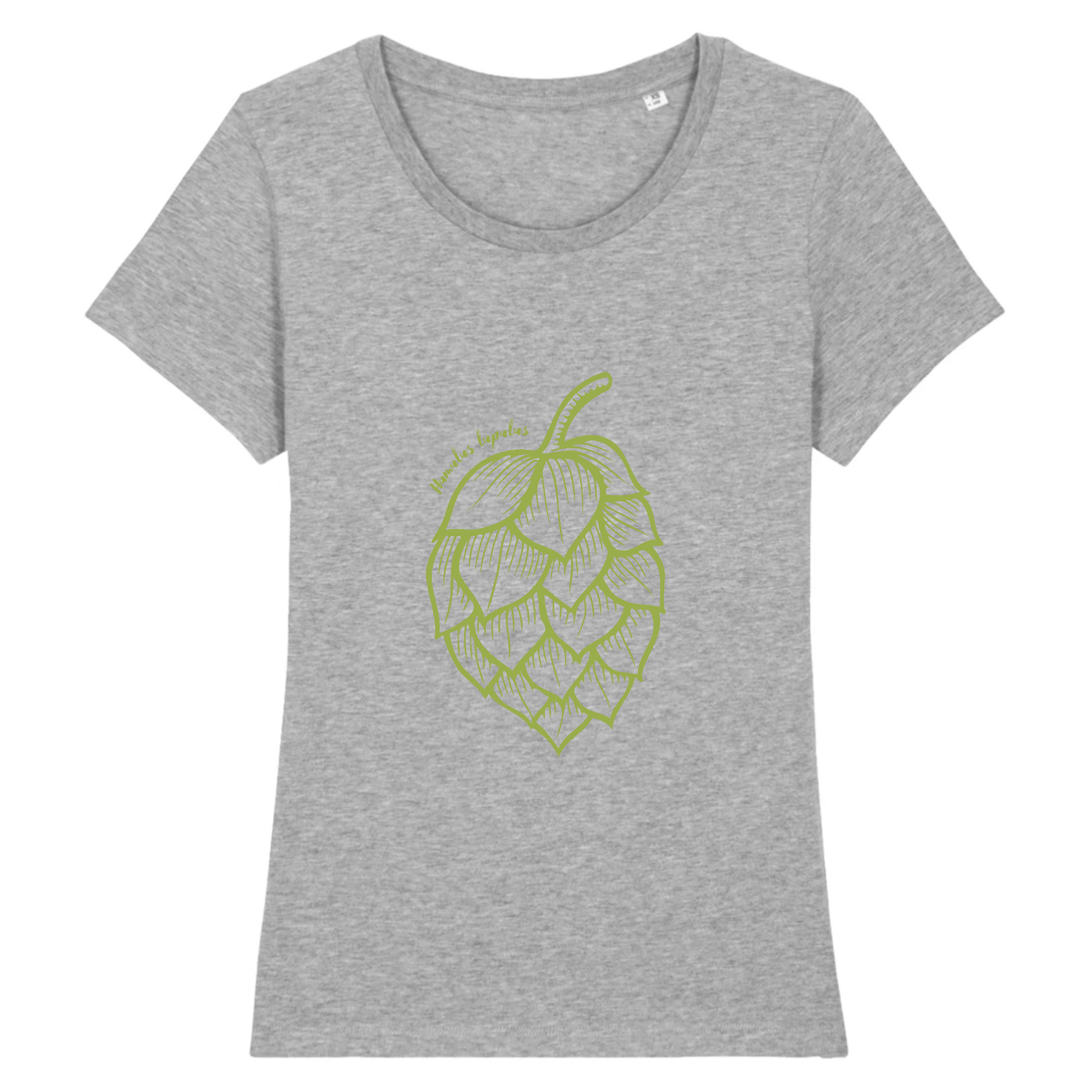 Humulus lupulus | T-shirt Femme 100% Coton BIO - EXPRESSER | Gris