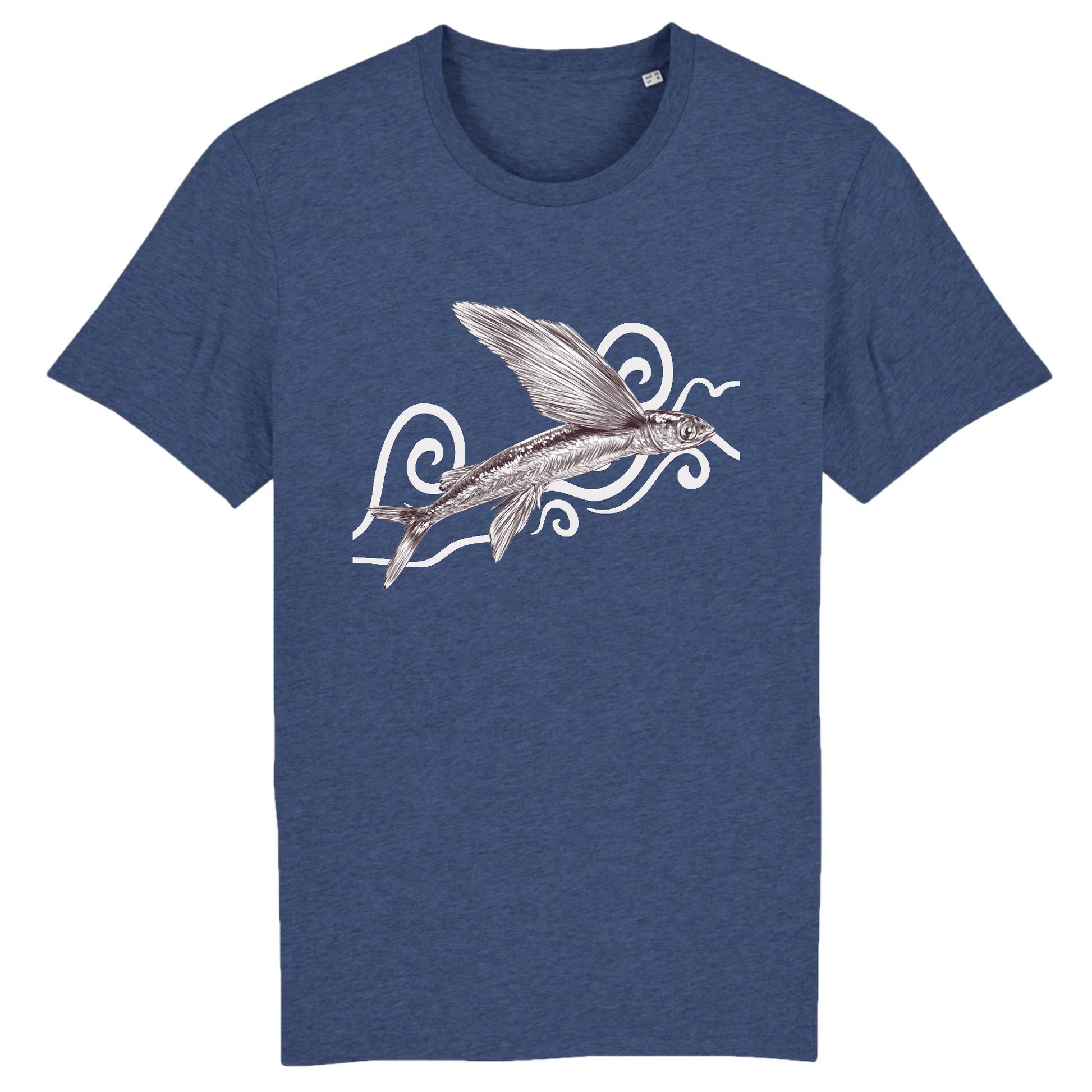 Poisson-volant | T-shirt Unisexe - Coton BIO - CREATOR | Indigo