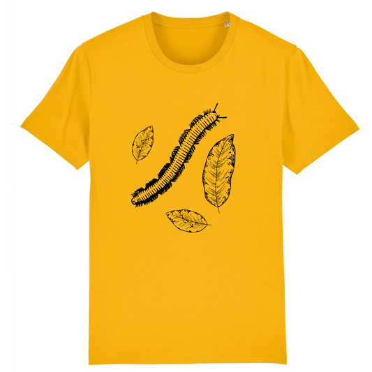 Myriapode | T-shirt Unisexe - Coton BIO - CREATOR | Jaune