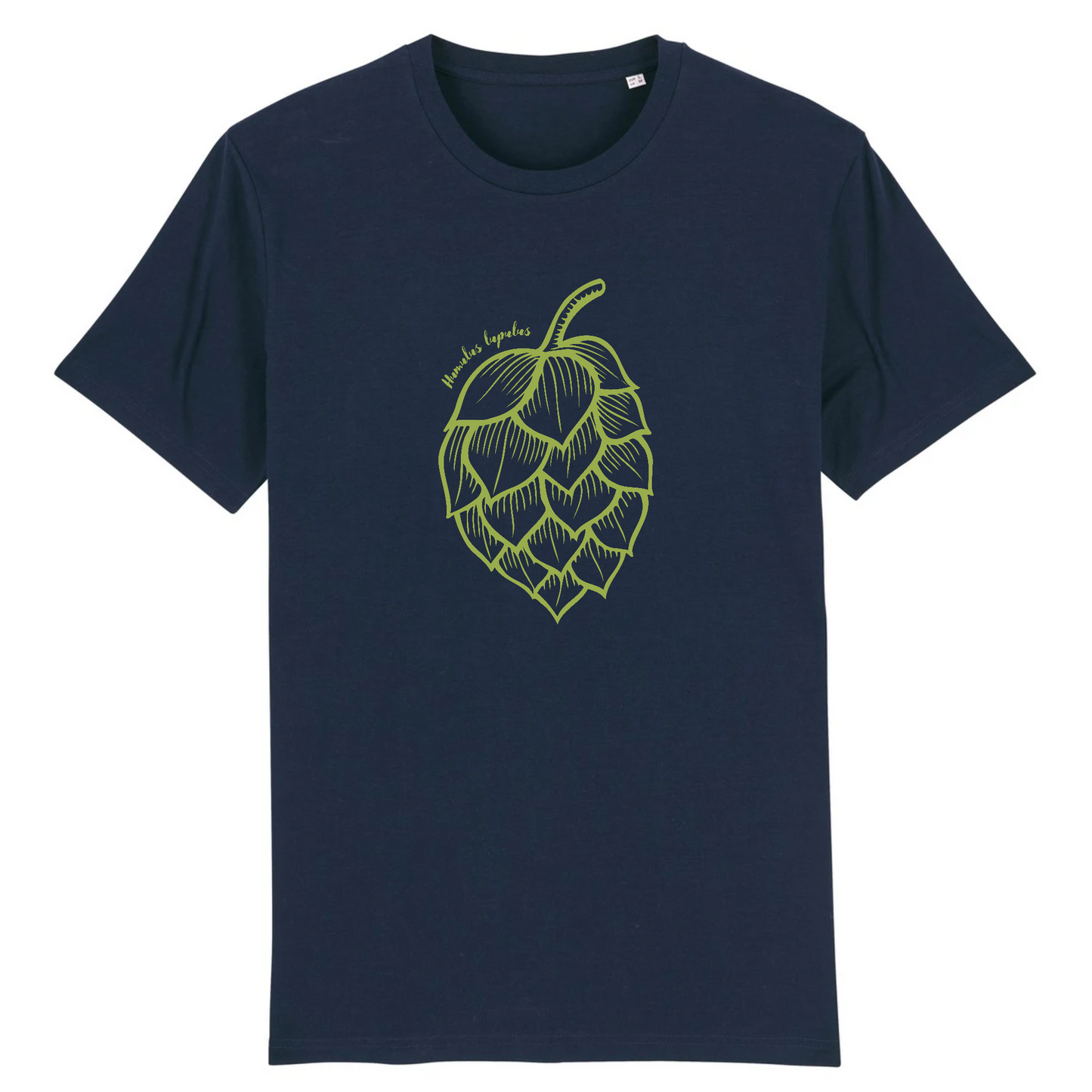 Humulus lupulus | T-shirt Unisexe - Coton BIO - CREATOR | Marine