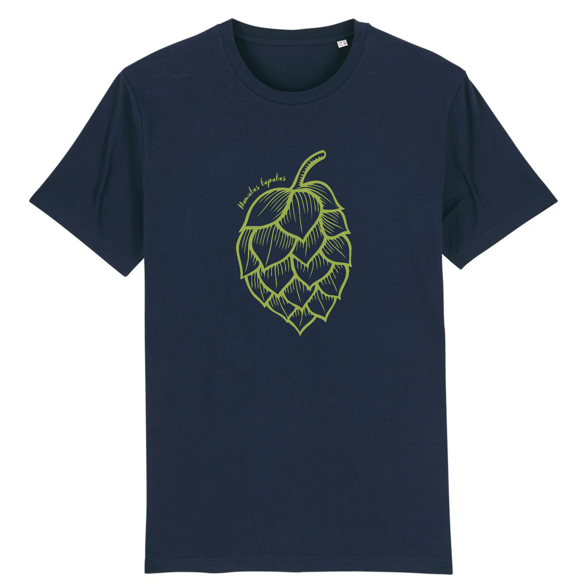Humulus lupulus | T-shirt Unisexe - Coton BIO - CREATOR | Marine