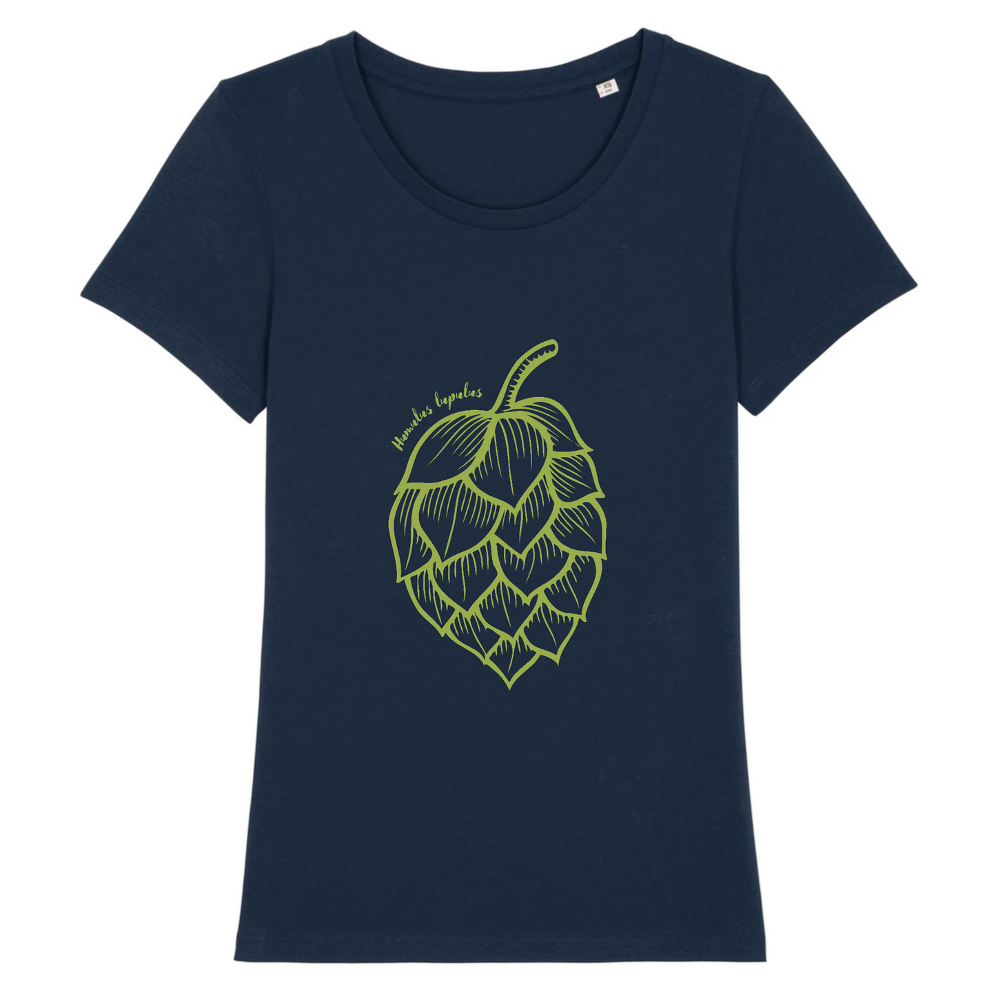 Humulus lupulus | T-shirt Femme 100% Coton BIO - EXPRESSER | Marine