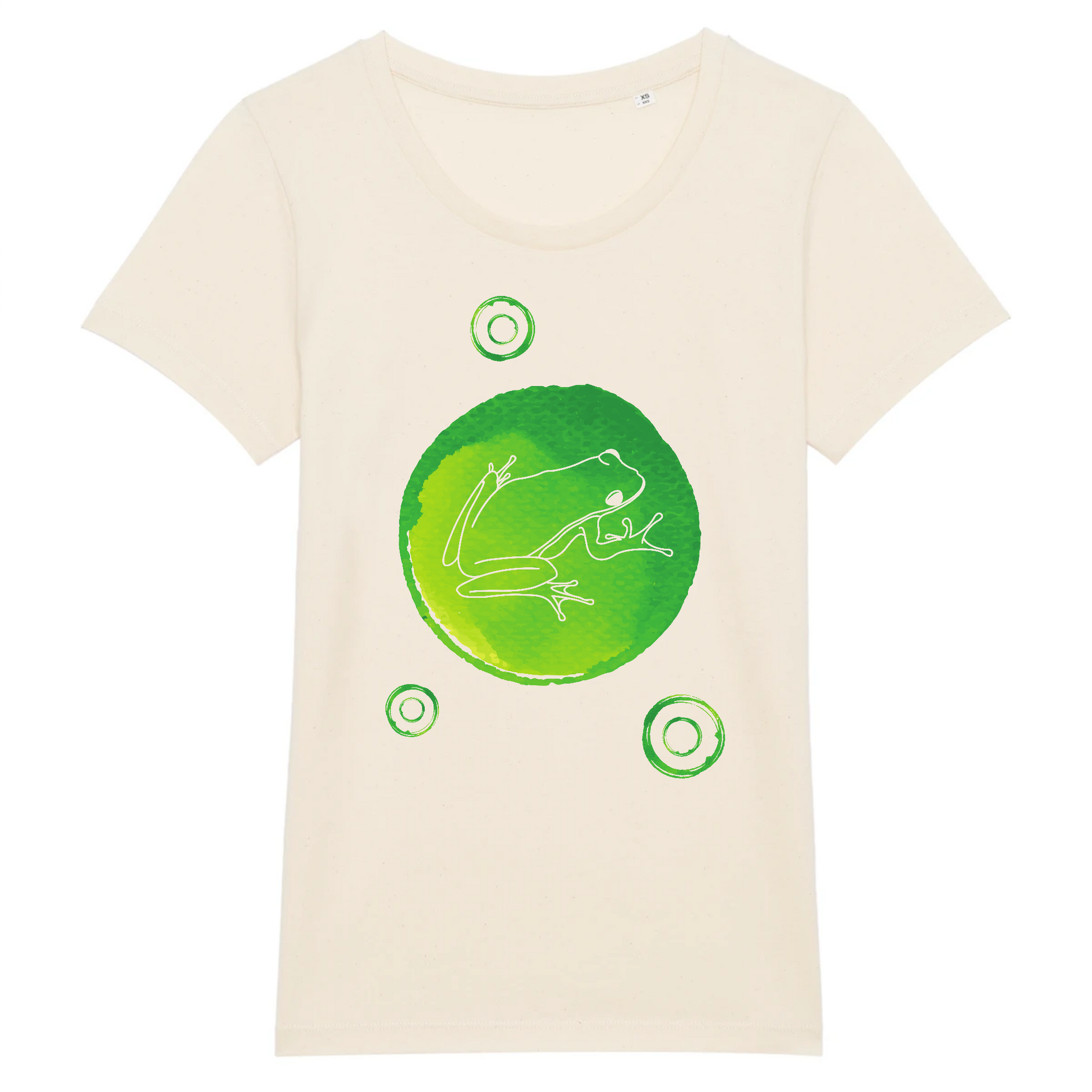 Reinette | T-shirt Femme 100% Coton BIO - EXPRESSER | Naturel