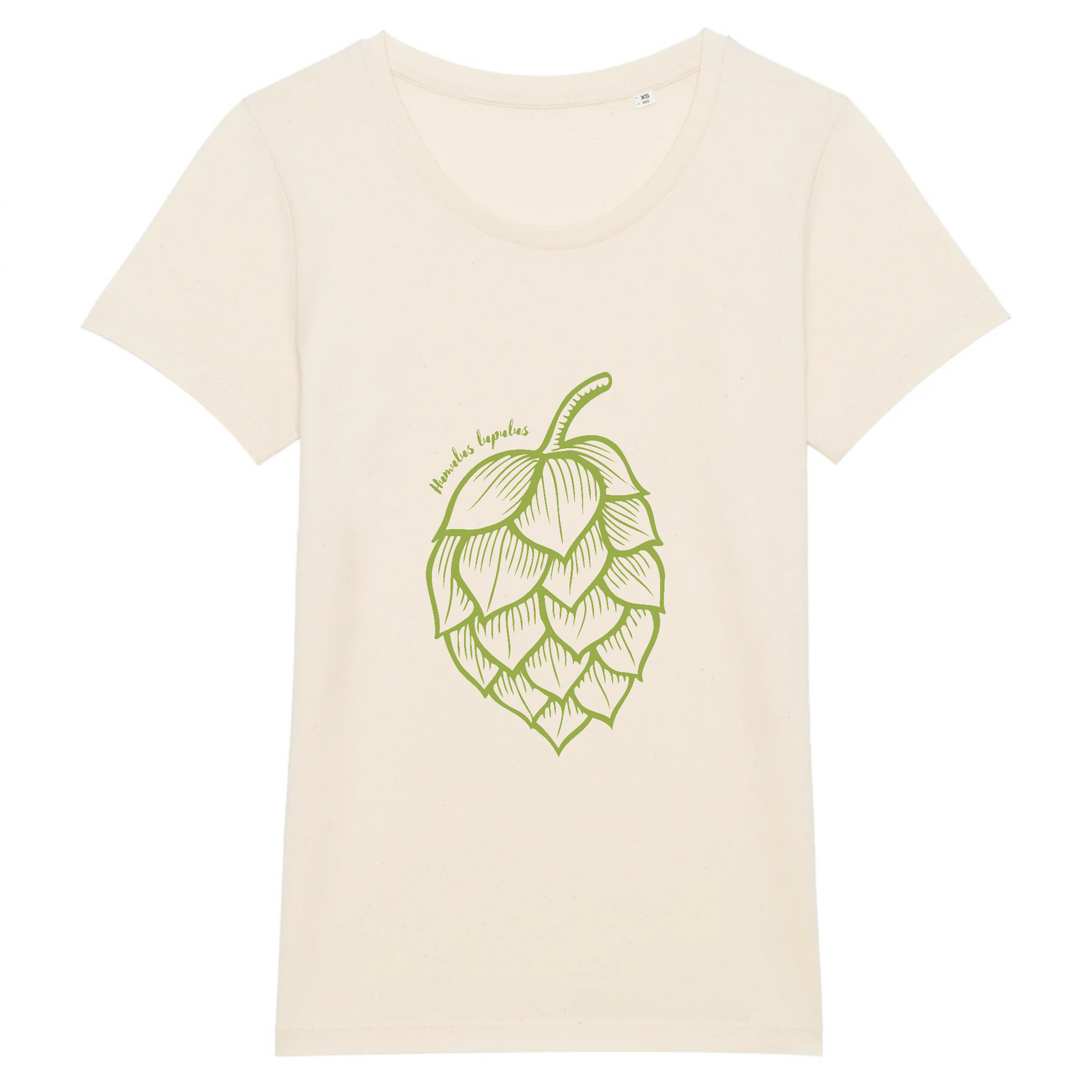 Humulus lupulus | T-shirt Femme 100% Coton BIO - EXPRESSER | Naturel