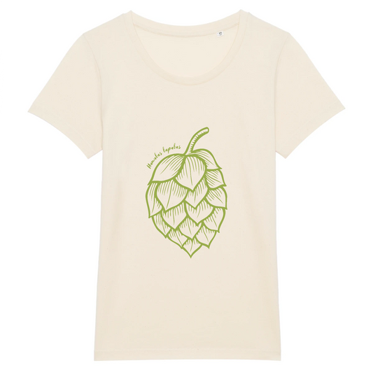 Humulus lupulus | T-shirt Femme 100% Coton BIO - EXPRESSER | Naturel