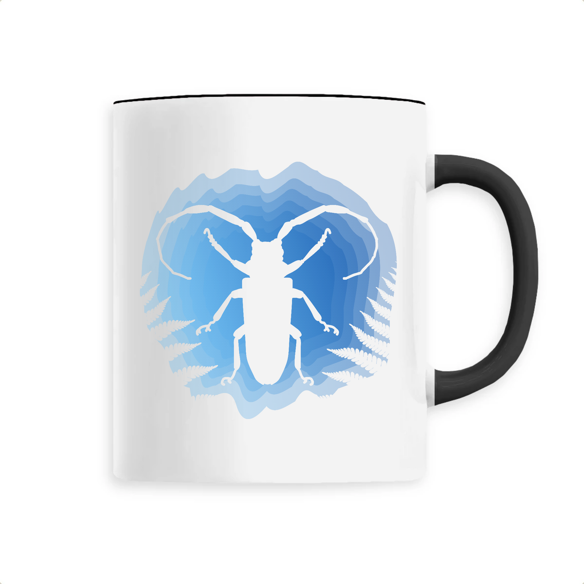 Longicorne | Mug céramique | Noir