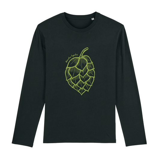 Humulus lupulus | SHUFFLER - T-shirt manches longues | Noir