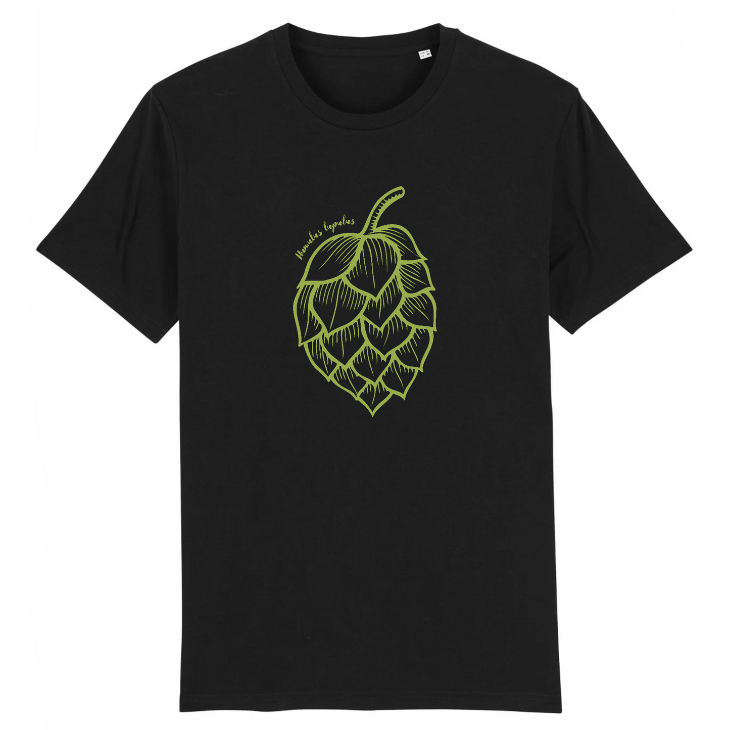 Humulus lupulus | T-shirt Unisexe - Coton BIO - CREATOR | Noir