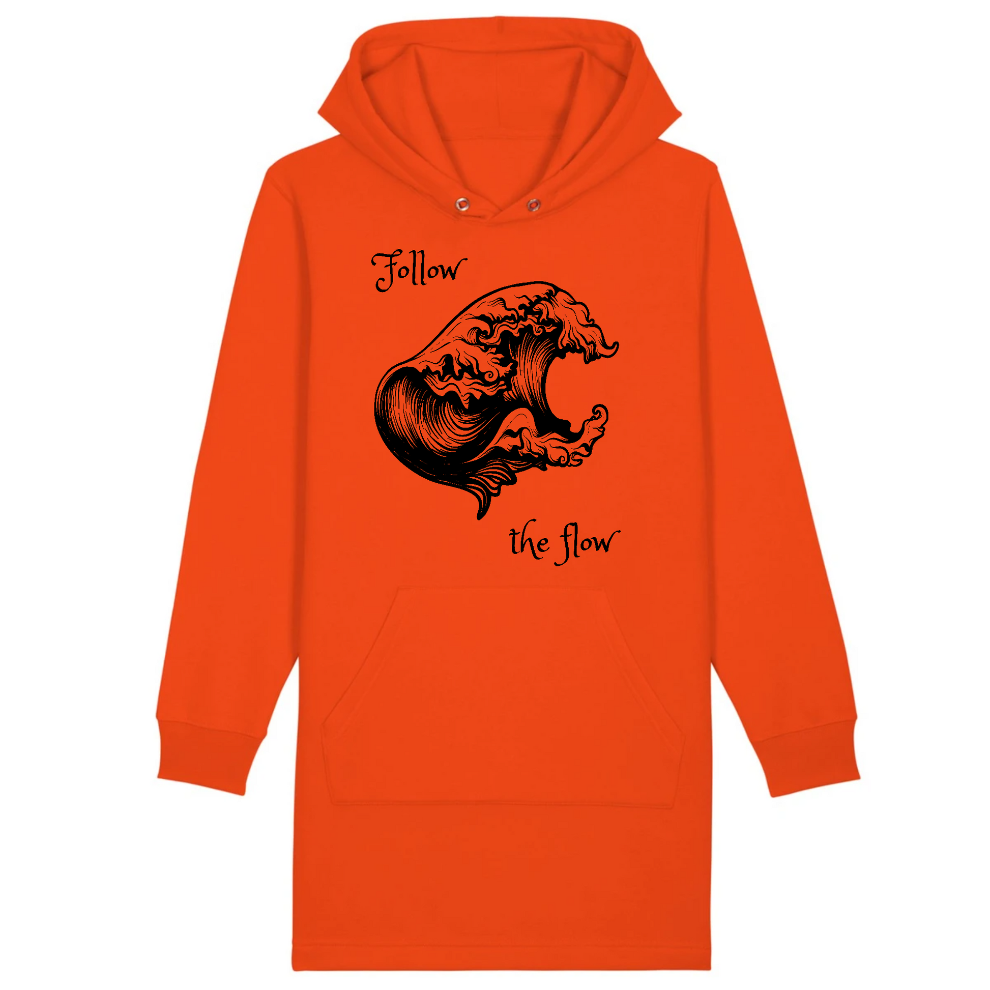 Flow | Robe à capuche - STREETER | Orange