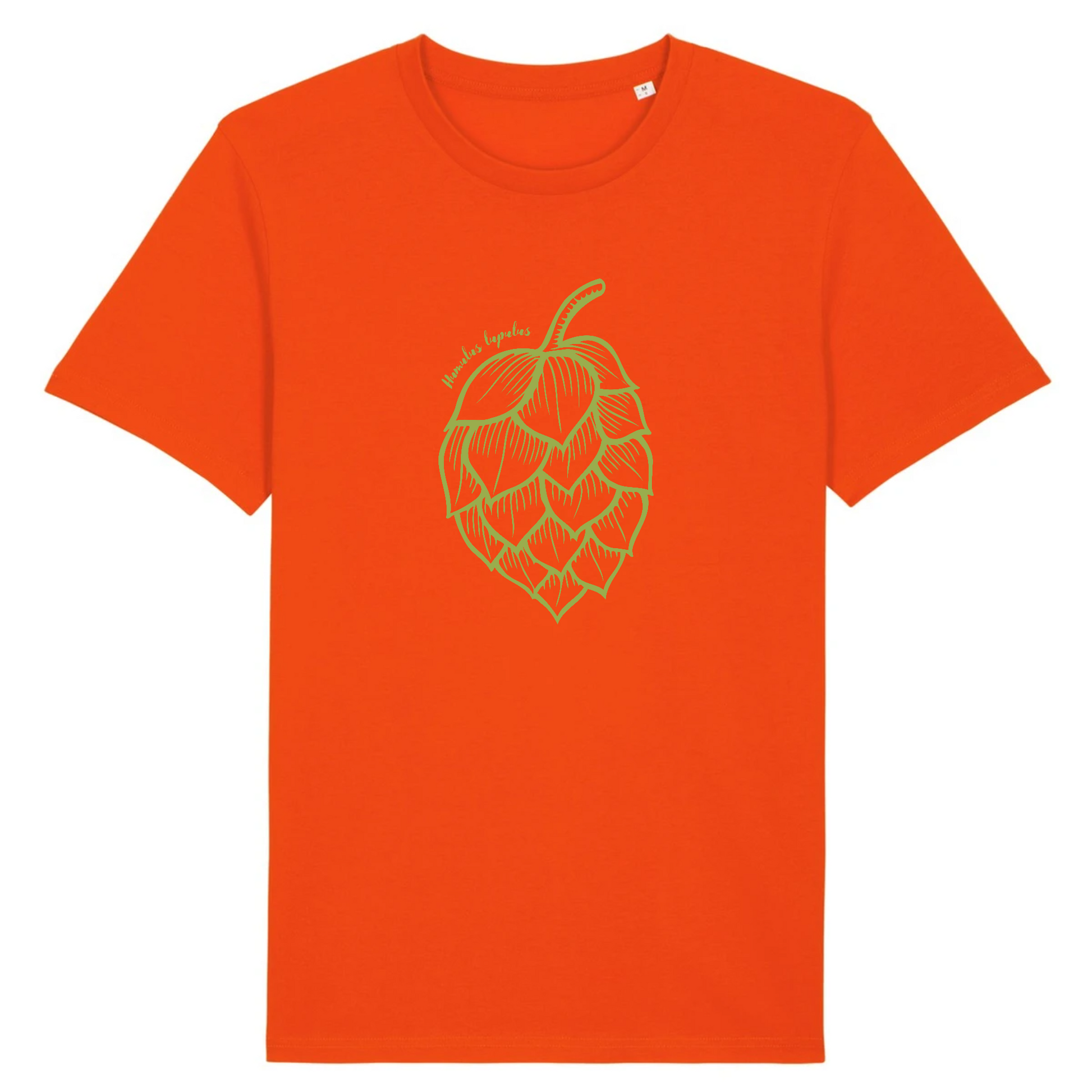 Humulus lupulus | T-shirt Unisexe - Coton BIO - CREATOR | Orange