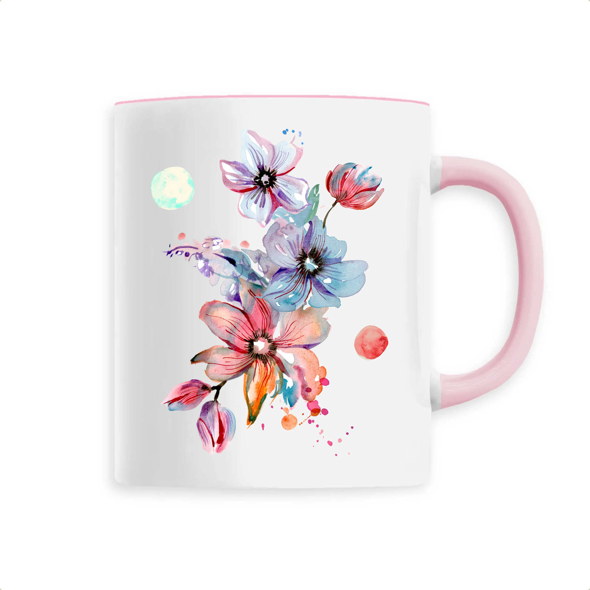 Bouquet | Mug céramique | Rose