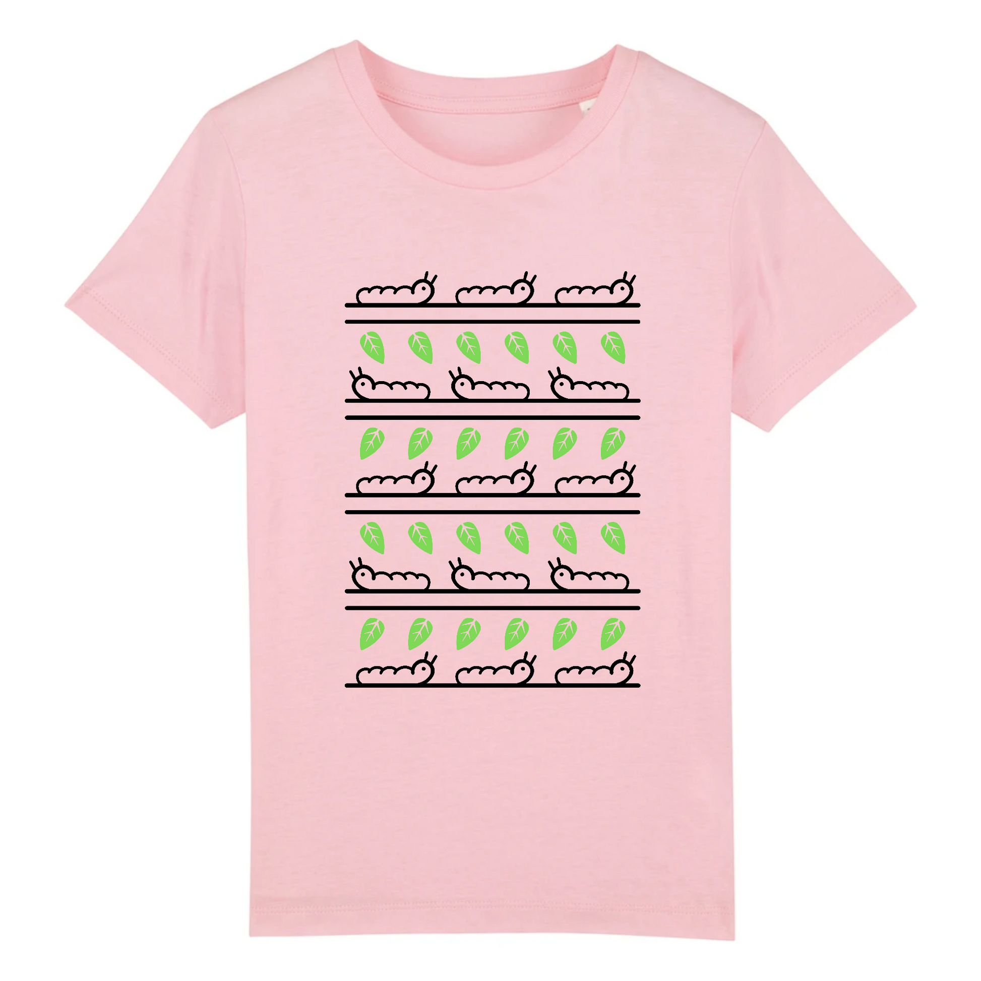 Procession | T-shirt Enfant - Coton bio - MINI CREATOR | Rose